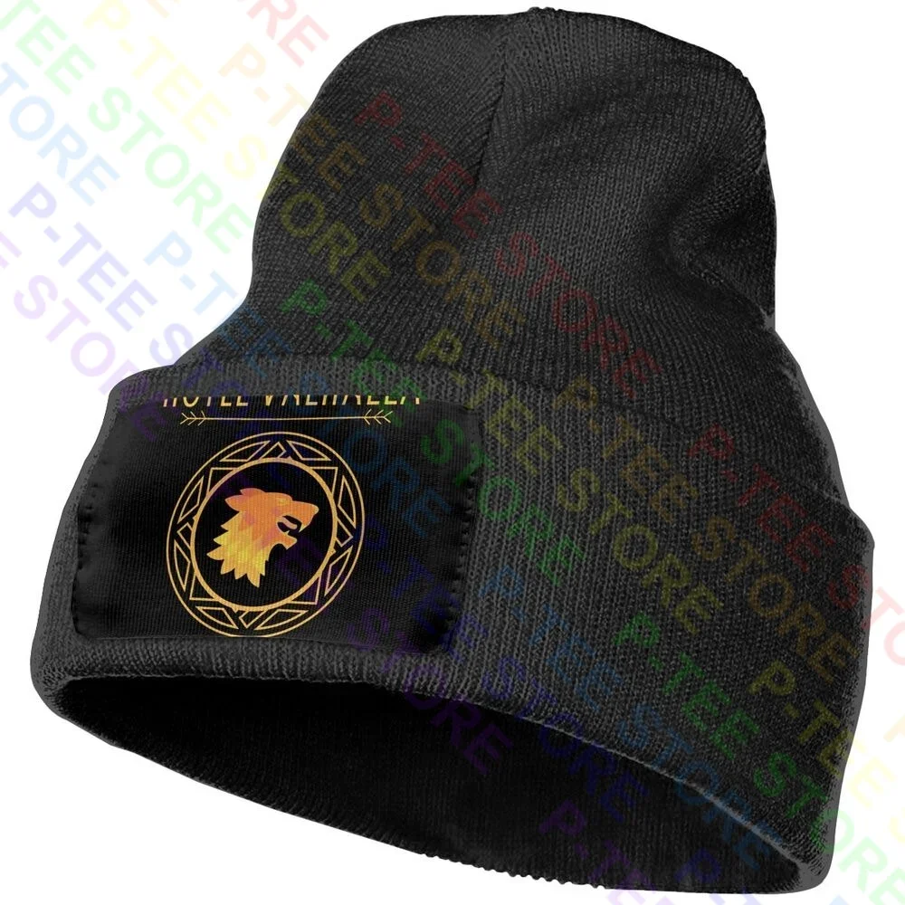 Hotel Valhalla Fan Camp Half Blood Jupiter Magnus Chase Knitted Beanie Hat Beanies Cap Rare Premium