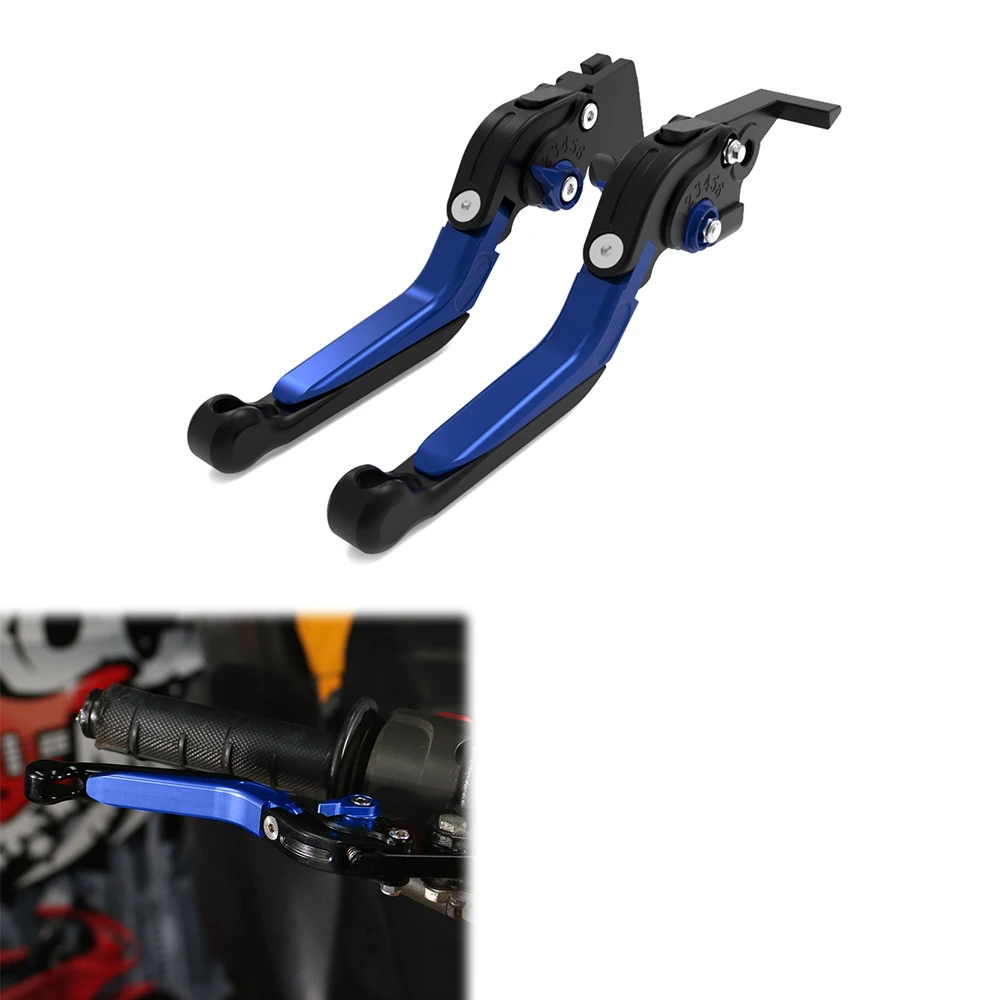 Motorcycle CNC Brake Clutch Levers For Yamaha WR125X/R 2009 2010 2011 2012 YZF-R125 2008-2011 Adjustable Foldable Extendable