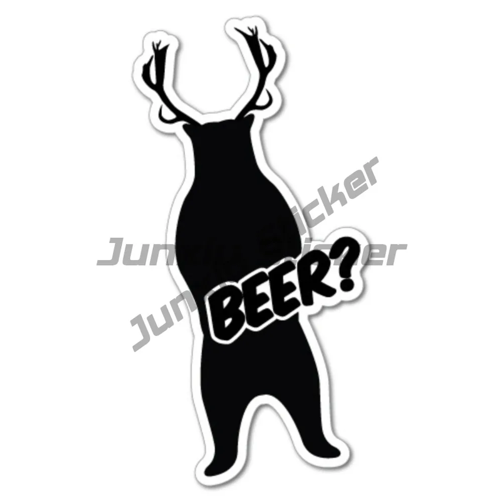 

Beer Bear Deer Sticker Decal Hunting Car 4x4 Vinyl Vinyl Decals Custom Decals Adventure Bumper Motorcycle Camper