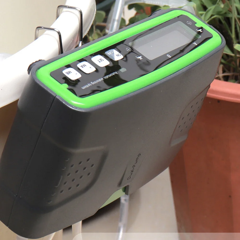 Double Pump Automatic Watering Machine Smart WiFi APP Remote Watering Pot Flower Garden Balcony Drip Irrigation Sprinkler System