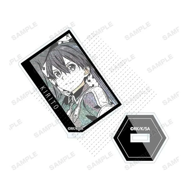 Anime Mini Action Figure Doll SAO Eugeo Asuna Kirito Acrylic Stands Model Cosplay Toy for Gift