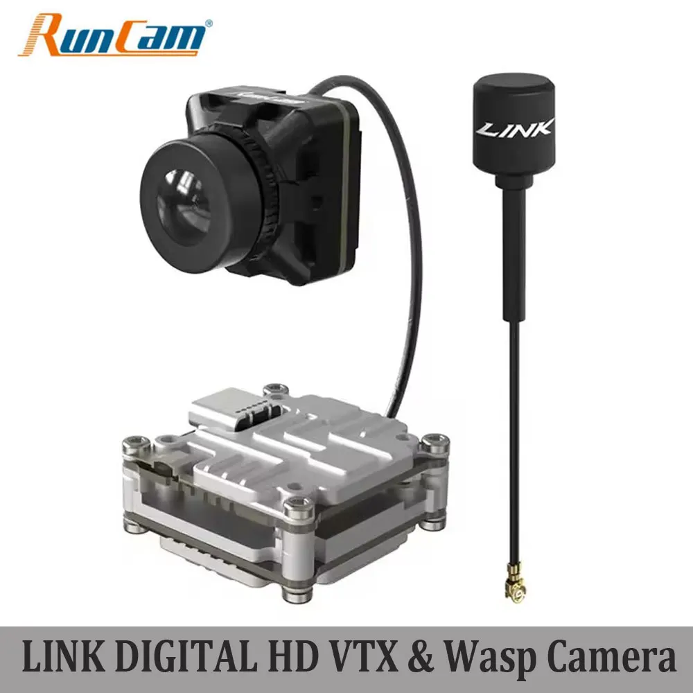 RunCam Link Wasp / Wasp Nano System Digital HD FPV VTX WASP 120FPS FOV155 4:3 Micro Camera / for FPV Freestyle Digital Drones