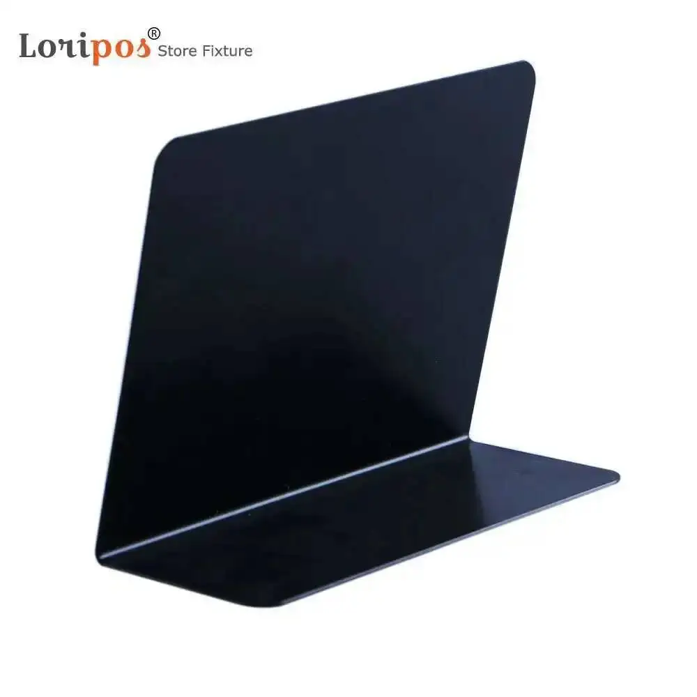 Supporto per Segnaposto da Tavolo Nero, Mini Lavagna per Menu, Segnaposto da Banco, Porta Segnaposto Liquido da Scrivania |   Loripos