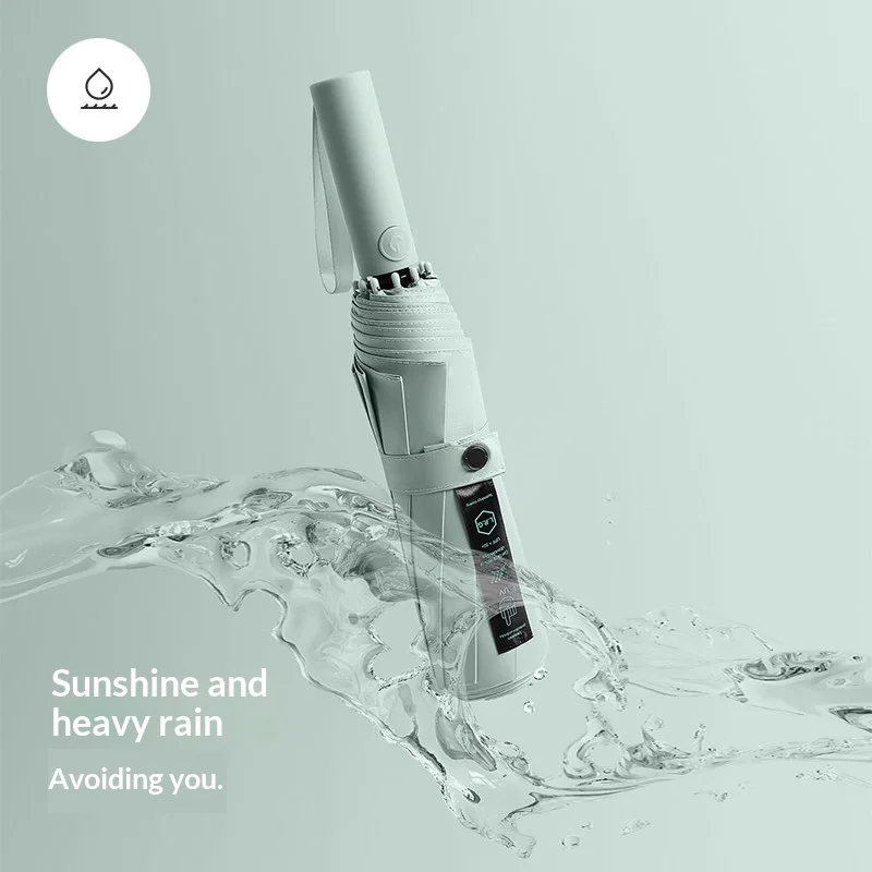 

Special for heavy rain, fully automatic, wind-resistant, sturdy, foldable sunshade umbrella, dual-use for sunny and rainy days