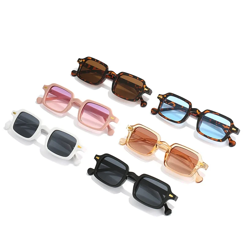 Luxurious Rectangle Sunglasses Women Oval Vintage Brand Designer Square Sun Glasses Men Shades Female Eyewear Anti-glare UV400 image 3