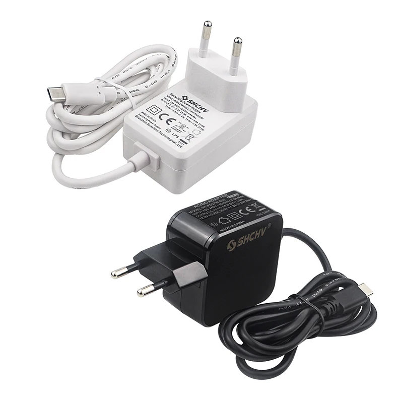 Leather 5 Power Supply PD 27W 5.1V 5A USB Type C Charger European Union United Kingdom Plug Power Adapter for Leather 5 RPI 5