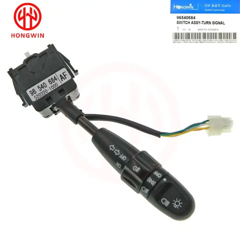 

96540684 Turn Signal Switch Lighting Control Switch For Chevrolet Aveo Aveo5 Pontiac Wave Wave5 1.6L 2004-2008