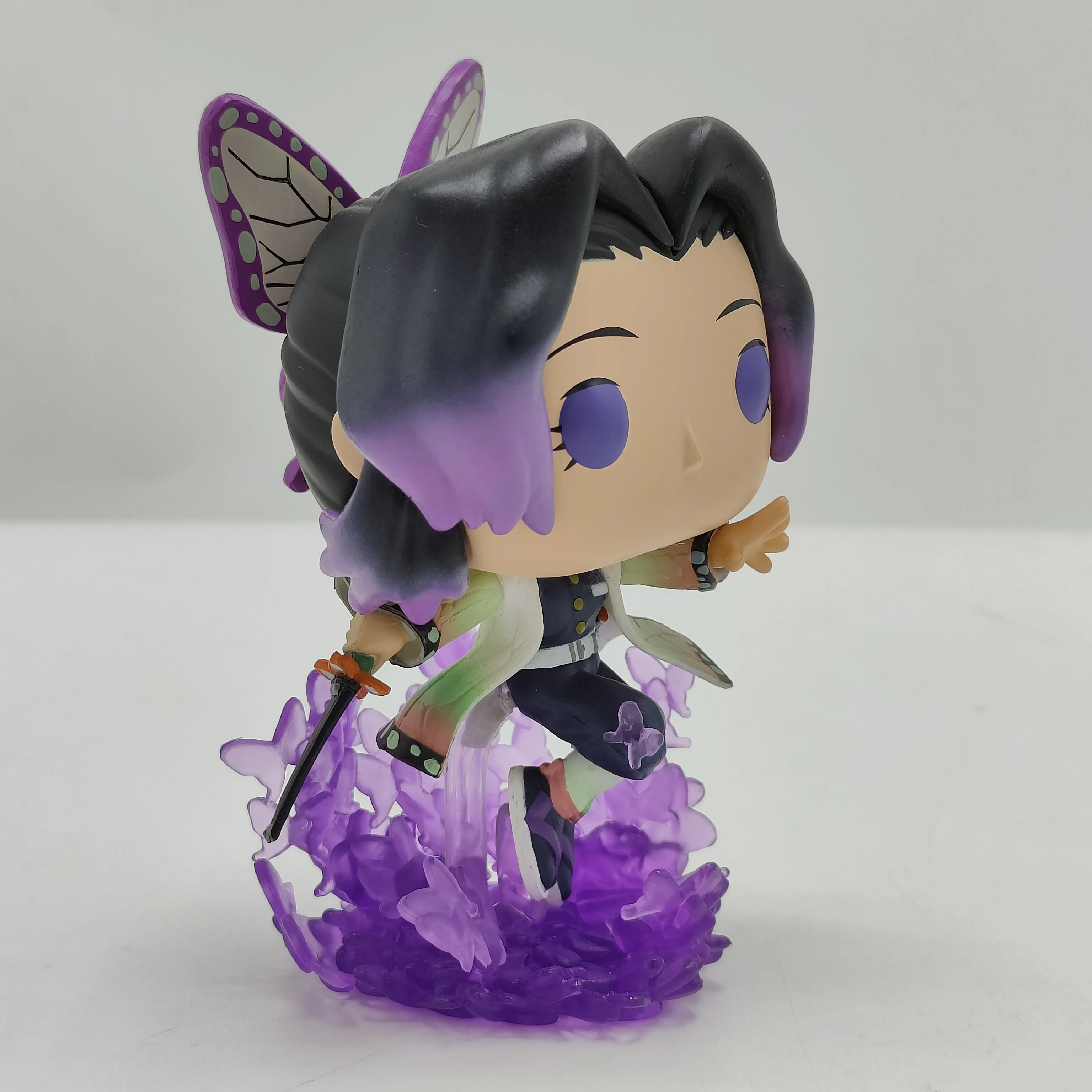 Demon Slayer 1314 Kochou Shinobu Vinyl Figurine Cute Doll Anime Peripherals Action Figure Collection Model Toys