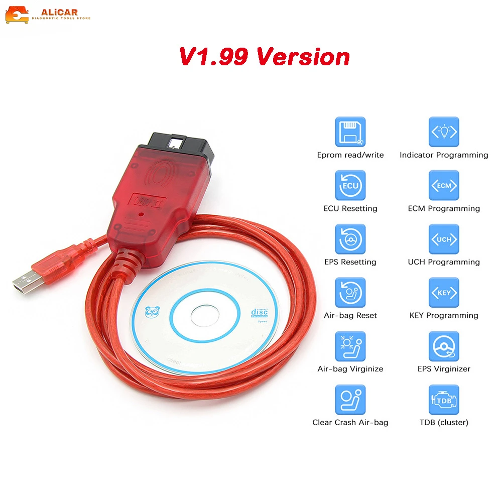 Tools OBDlink SX ECU Programmer Airbag/Key Coding Multi-Function V1.99 Renolink Car Repair Tool Automobiles Parts Accessories