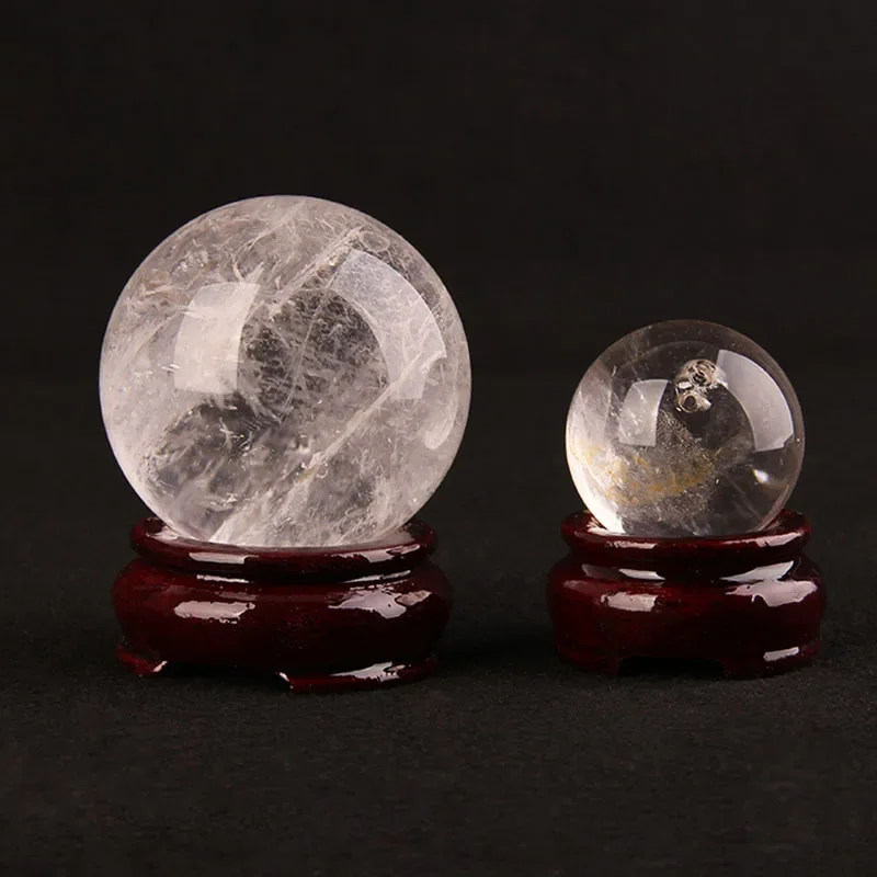 White Crystal Ball Furniture Natural White Crystal Ball Home Decoration Office Home Decoration Accessories