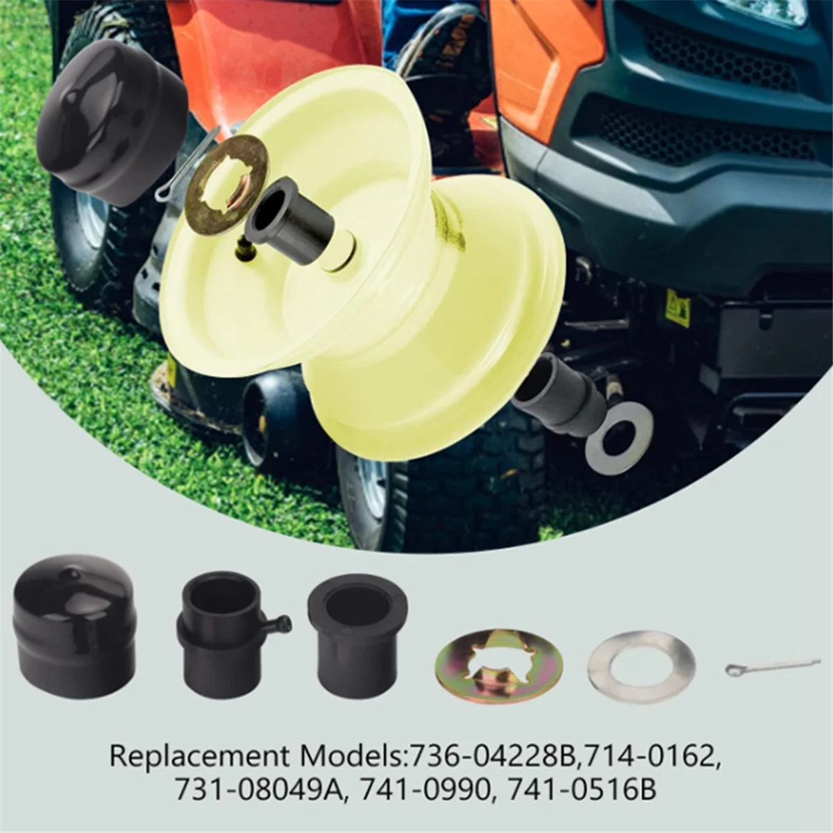 

941-0990B 741-0990B 941-0990A 741-0990 Front Wheel Bearing Rebuild Kit for Cub Cadet CAB88tsman MTD Troy-BiltJADD