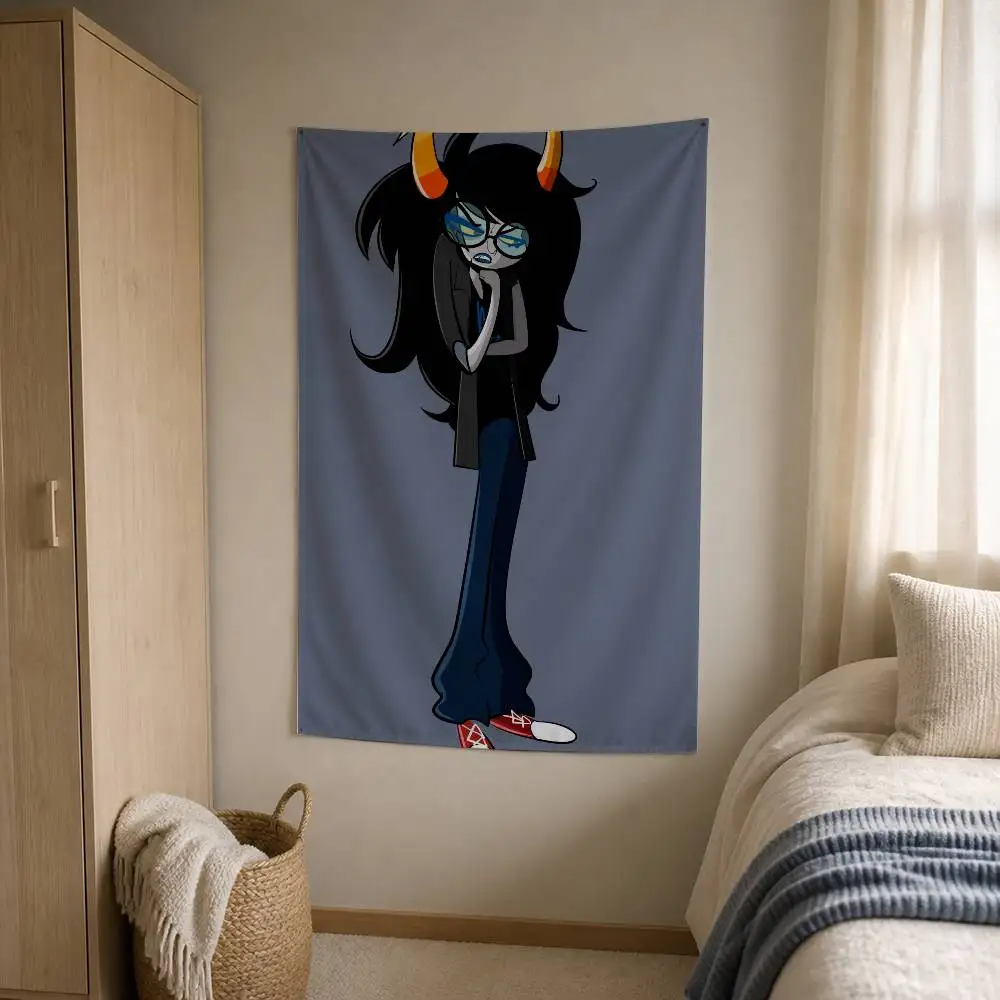V-Vriska S-Serket H-Homestuck Decorative Art Flag Banner for Picnic Camping Party and Home Decor 3