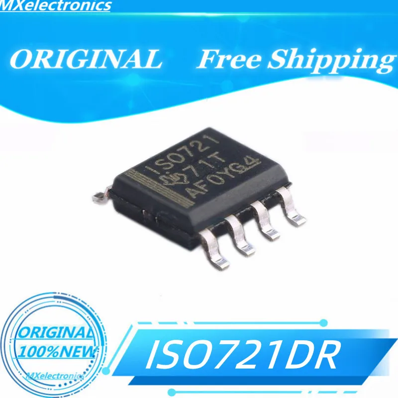 

10PCS~100PCS/LOT100%NEW ISO721DR ISO721 SOP8 Interface IC High-Speed Digita