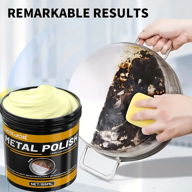 Metal Polishing Agent - Rapid Bright Surface Repair, Suitable for Cars, Motorcycles, Bicycles, etc., Metal Surface Brightening