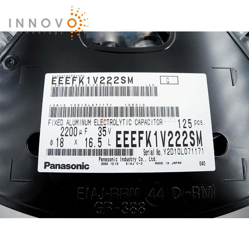 1PCS EEE-FK1V222SM EEEFK1V222SM 캡 알루미늄 2200 미크로포맷 20% 35V SMD 새로운 원본