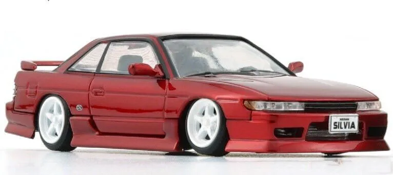 New BMC 1:64  SILVIA S13 Red Diecast Alloy Toy Cars By BM Creations Simulation Model For Collection gift