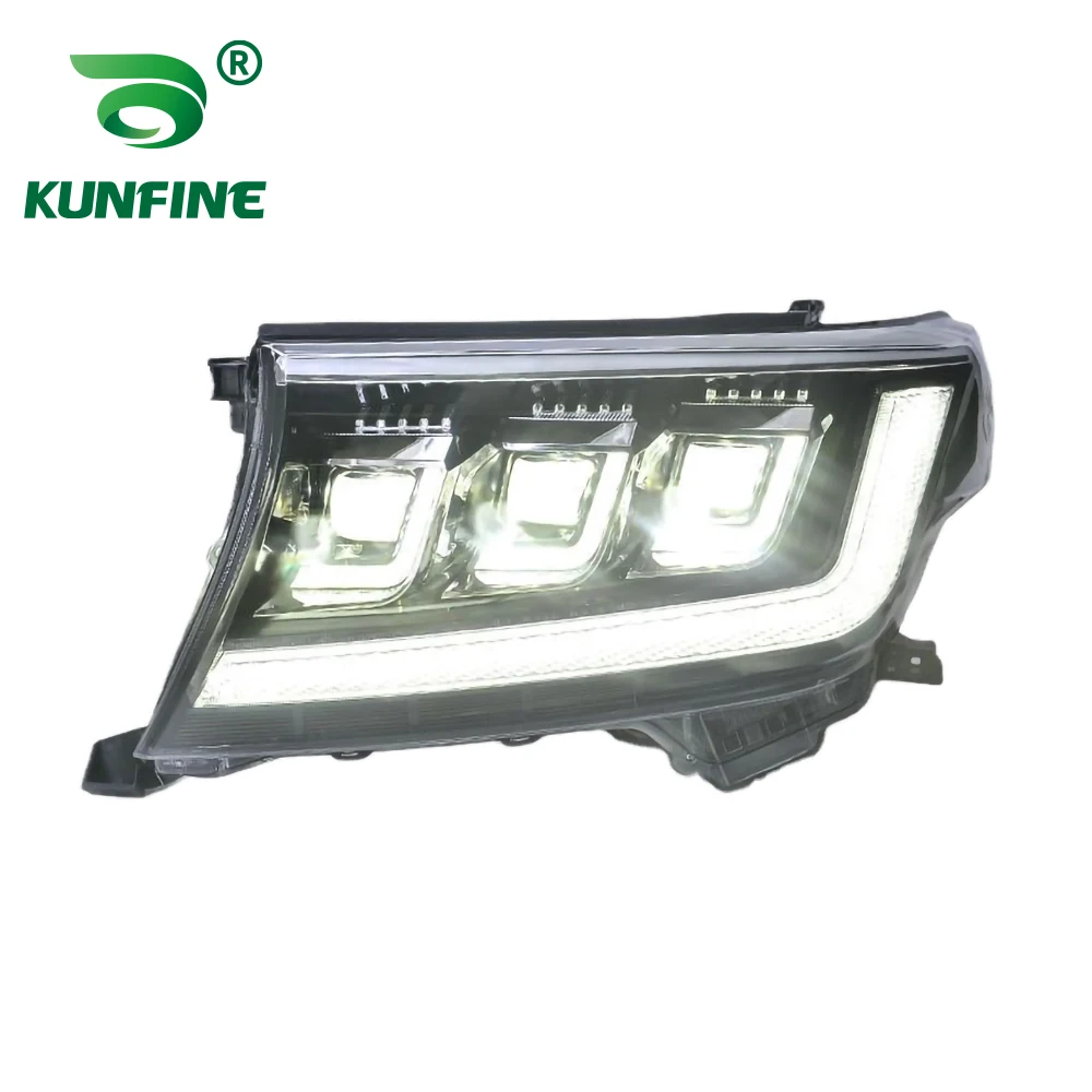 

Pair of Car Styling Car Headlight Assembly For Toyota Land Cruiser 2007-2015 LED Head Lamp Car Tuning Light Parts Plug And Play