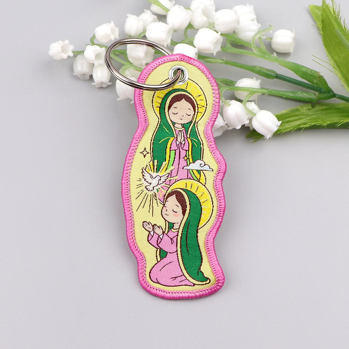Cute Religious Jesus Mary Embr - Embroidery Jesus recension och pris