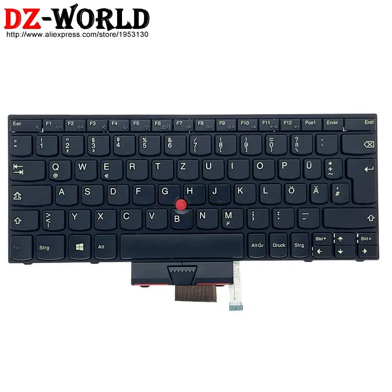 New/Orig Qwertz GR DE German Keyboard for Lenovo Thinkpad X140e X131e X130e X121e X120e Laptop 04Y0354 04Y0391