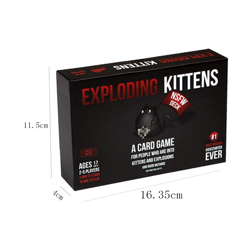 Exploding Kittens English Bomb Cat Leisure Party Game Card Games Explosion Kitten Board Game Friends Party Games