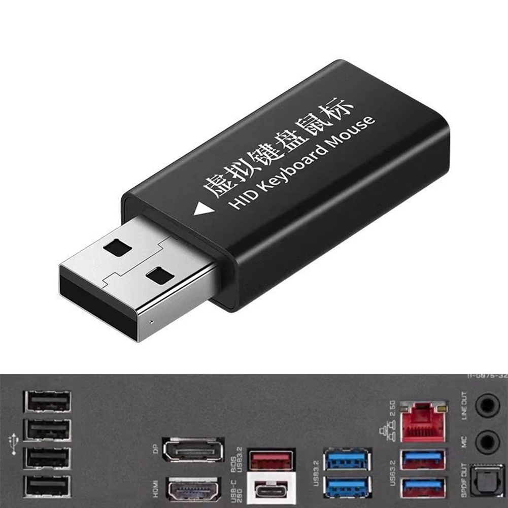 【RECOMMENDED】Undetectable USB Mouse Jiggler To Keep Computer Awake, Simulates Mouse Movements