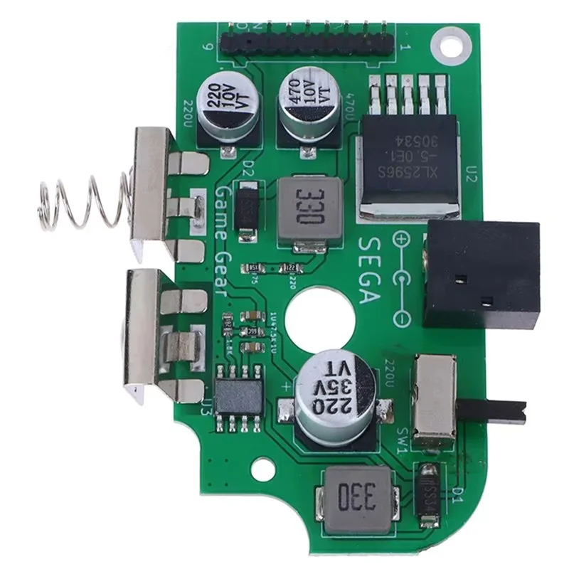 مدمج للوحات الأم Sega Game Gear وUSB ولوحات الصوت طقم إصلاح شامل أ