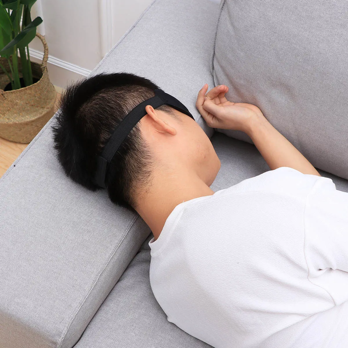 3D Stereoscopic Sleep Mask Soft Polyester Eye Mask for Deep Rest Stress-Free Eyes Alleviates Fatigue Comfortable Wear Travel