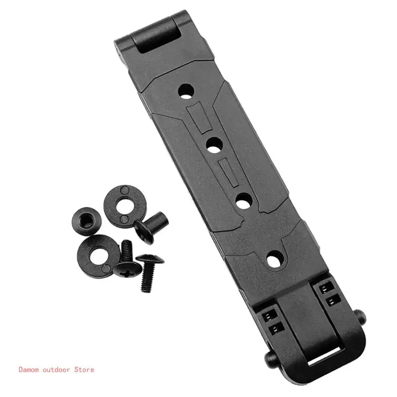 Small Carrying Clip for Molle System Strap Attachment DIY Knives Kydex Sheath With Mounting Hardware