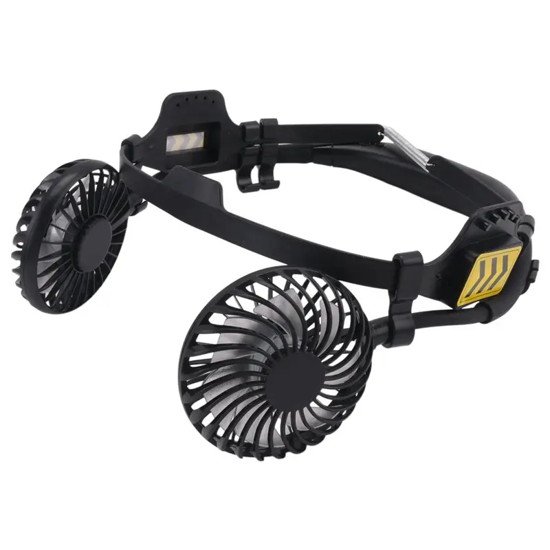 High-Quality Safety Helmet External Fan 3 Speeds For Summer Cooling With Night Light Suitable For Most Helmets