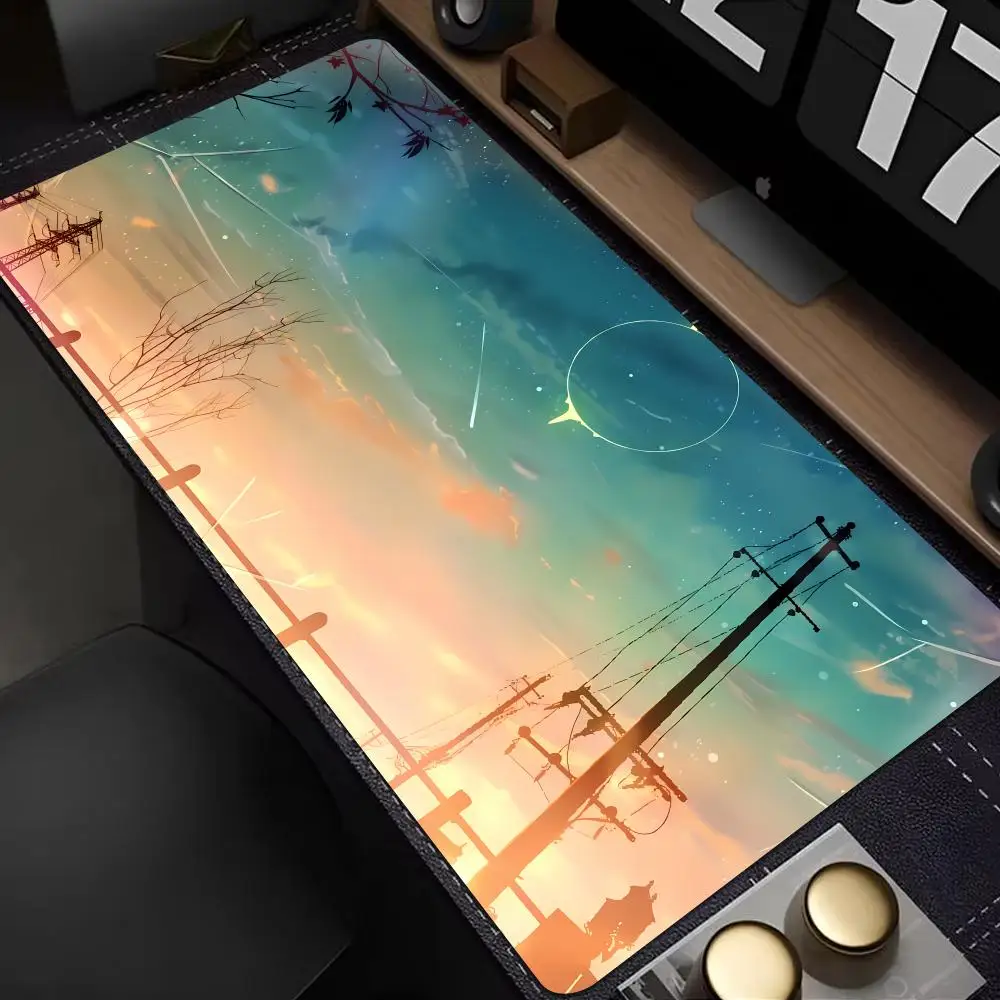 

Light Mouse Pad Mouse Pad XXL Gaming Accessories Office Gamer Keyboard Desk Mat Non-Slip Laptop Large Mousepad