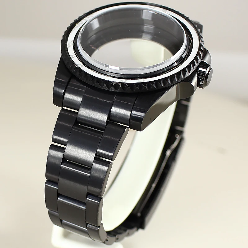 حزام ساعة من الفولاذ المقاوم للصدأ للرجال لحركة NH35/Eta2824 28.5 ملم ملحقات التقويم #5