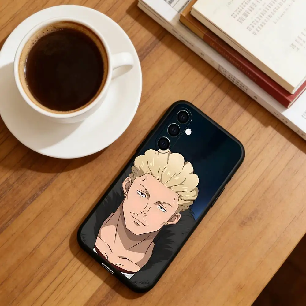 Anime K-Kinji Hakari Jujutsu  Phone Case For Samsung Galaxy A73,A72,A71,A70,A53,A52,A51,Soft Silicone Black Cover