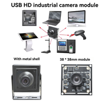 USB Camera Module 720P 30 Frames Industrial Camera Face Recognition Image Acquisition Driver-Free Cam For Android Linux
