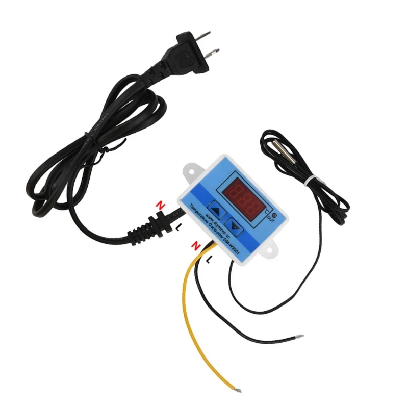 Ipiip เทอร์โมคอนโทรลเลอร์อุณหภูมิแบบดิจิตอล Thermoregulator Incubator 220V 12V 24V