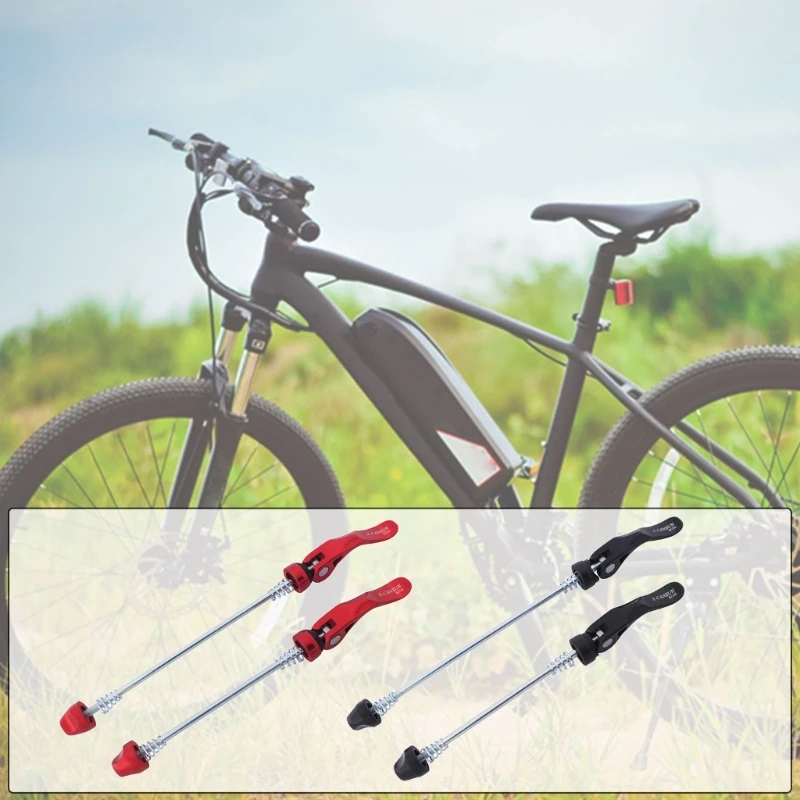 

1Pair High-Strength Bicycles Hub Quick Release Lever Mountain Road Bike Wheel Hub Skewers Bicycles Quick Release Skewers