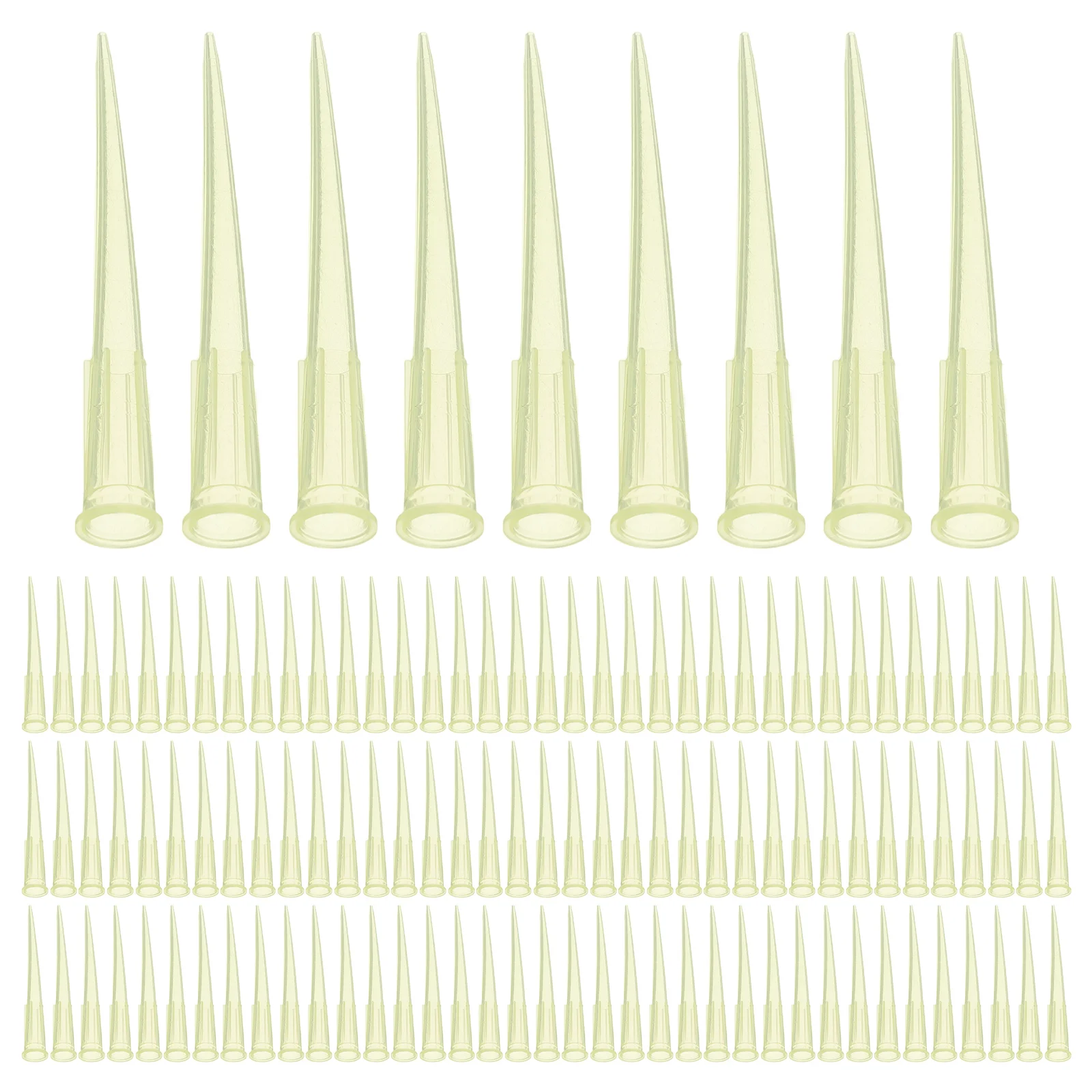

1000pcs Plastic Pipette High Precision Safe Supplies Liquid Pipettor Replacement Tips For Experiments Universal