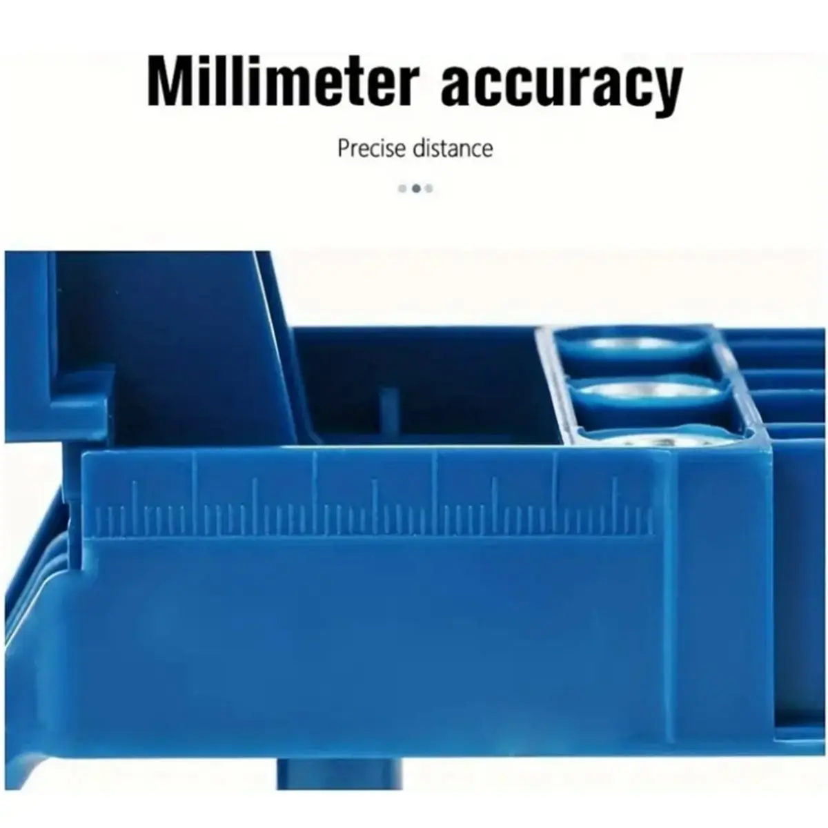 DT35BG Carpentry Straight Hole Locator Clamp,Multi-Functional Handheld Straight Hole Drilling Positioner for 6/8/10mm Drill Bit