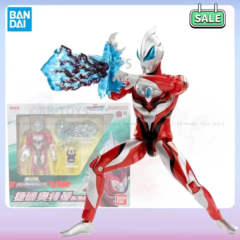 In Stock Bandai UAF Ultraman Series Geed Initial Super Movable Anime Action Figure Collectible Original Box Finished Toys