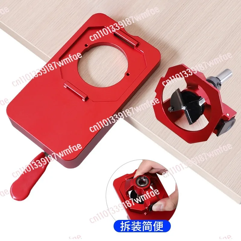 Punching positioner Adjustable opening margin Cabinet wardrobe door panel Hinge drilling positioning Woodworking hole opener