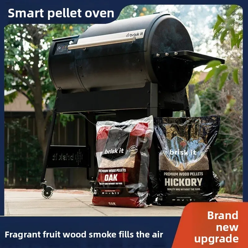 Wi-Fi Smart Pellet Grill Fruit Wood Grill