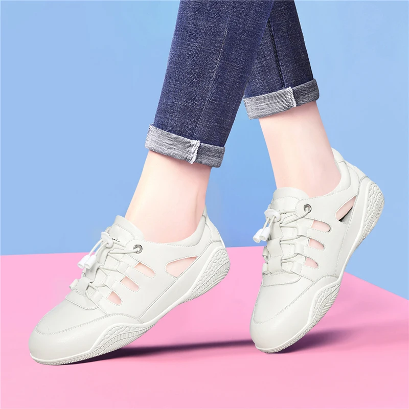 Outdoor Sandals New Sports Shoes Travel Soft-soled Casual Flats Running Shoes Thick-soled Leisure Classic Retro Shoe Breathable