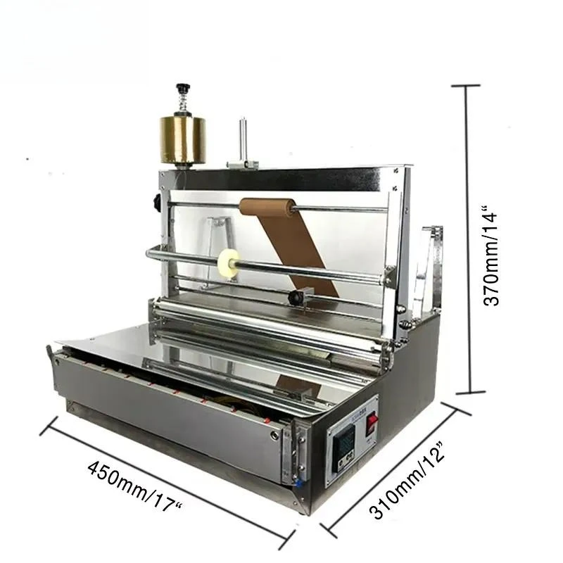 Perfume box cellophane packaging machine, cellophane sealing machine, playing card cellophane packaging machine packaging box