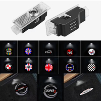 2-4PCSLED Car Door Projector Car Welcome Light For BMW Mini Cooper Works R55 R56 R50 R53 R59 R57 R60 R61 F54 F55 F56 F57 F58 F60