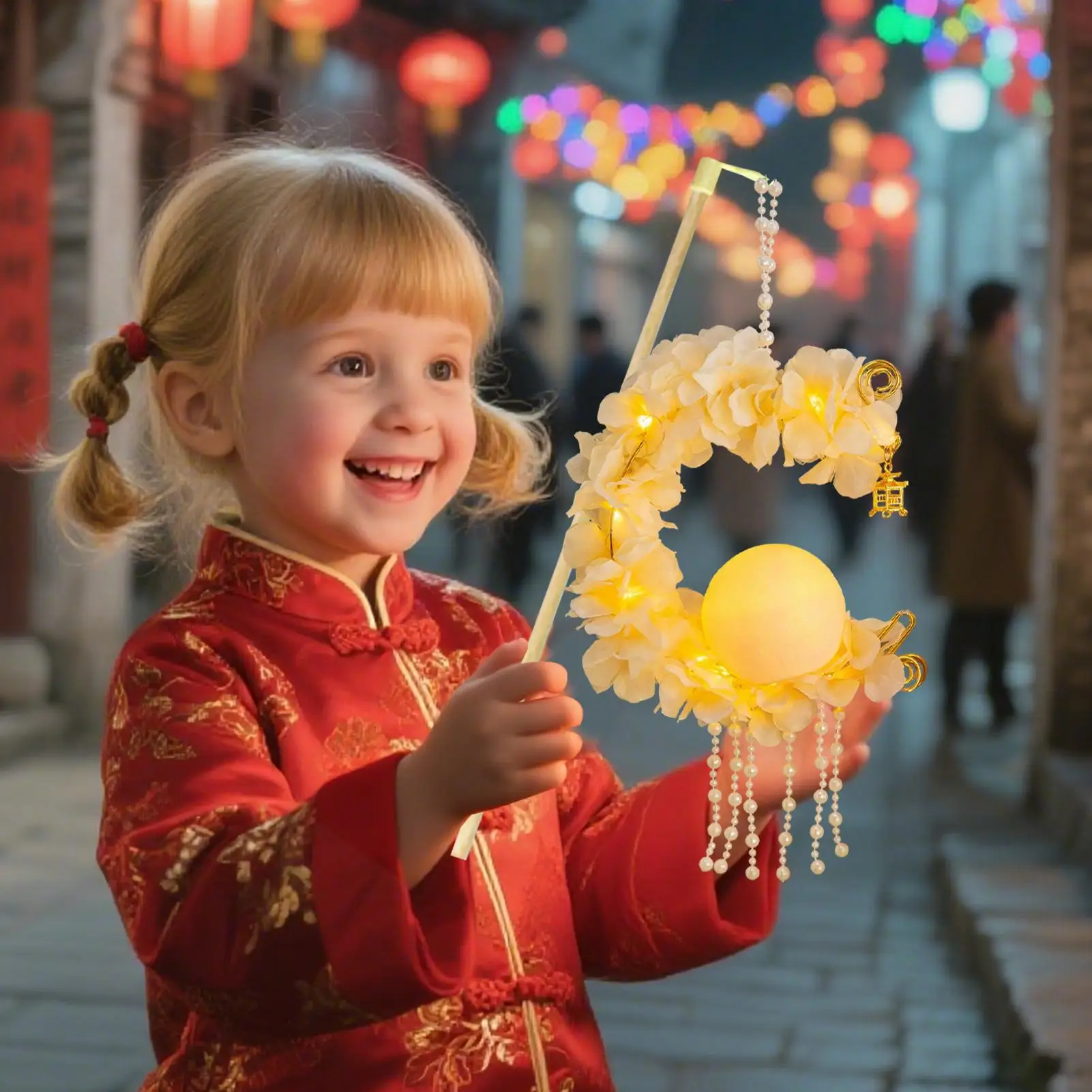 مهرجان منتصف الخريف فانوس عطلة فانوس الحرفية مجموعات لطيف المحمولة المحمولة أرنب زخرفة مهرجان كعكة القمر للأطفال #2