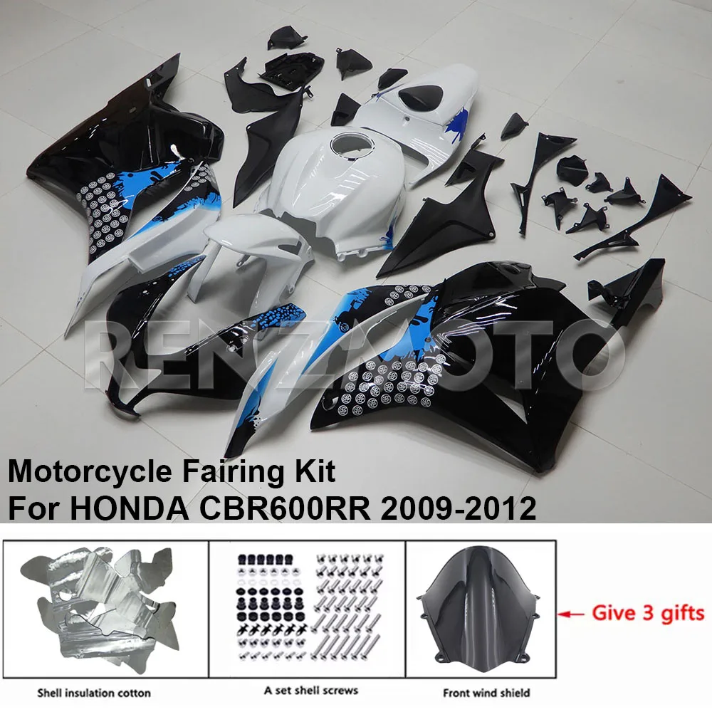 

For HONDA CBR600RR 2009-2012 Fairing H0609-1001b Motorcycle Kit Body Kits Decorative Plastic Guards Accessories Shells