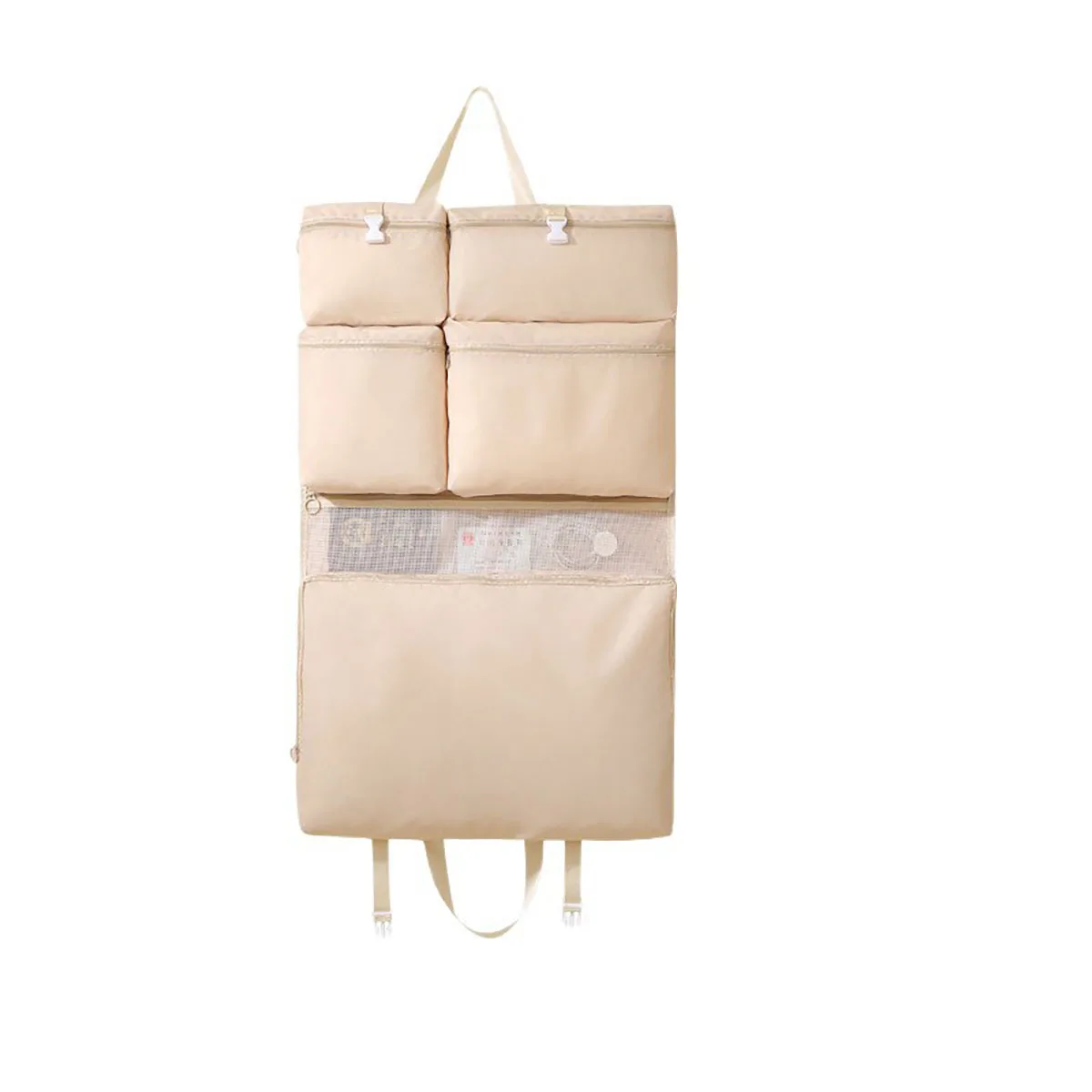 حقيبة معلقة عصرية متعددة الأقسام، حقيبة سفر قابلة للطي من قماش أكسفورد #4