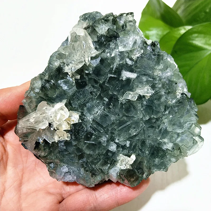 

Natural Stones Green Diamond Fluorite Crystals Mineral Samples Witchcraft Spiritual Healing Chakra Feng Shui Room Decoration