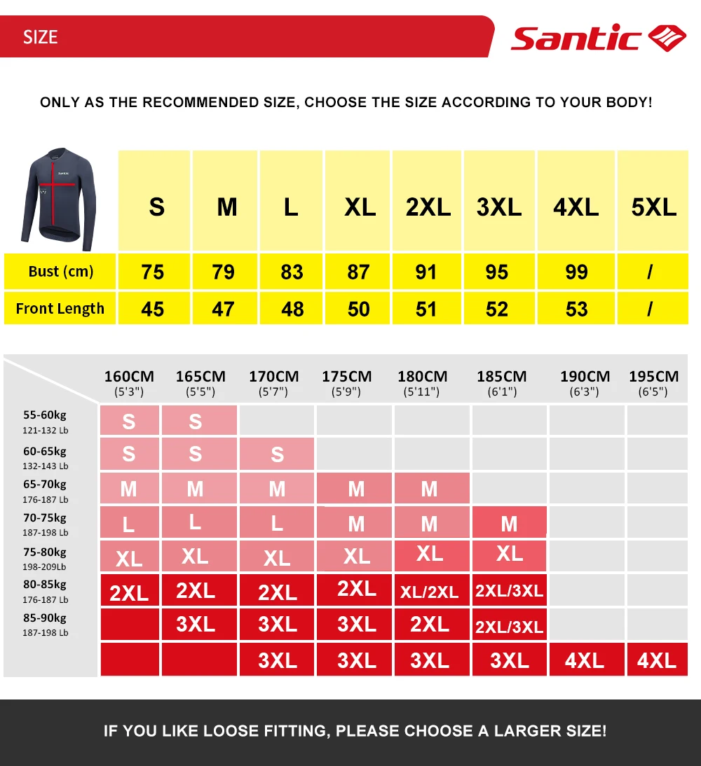 Santic Herren-Radtrikots, langärmelig, Fahrradtrikot, Sonnenschutz, atmungsaktiv, hochelastisch, für Outdoor-Training – Detail 1