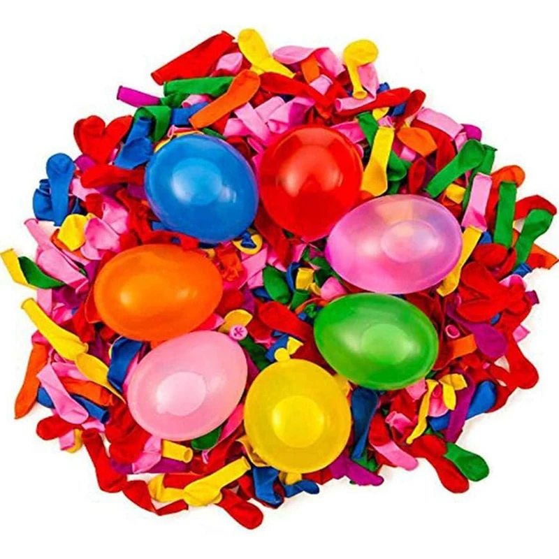 500/1000Pcs 5CM Vibrant Colorful Water Balloons for Baby Birthday Party Supplies Decoration Weddings Anniversary Ornaments