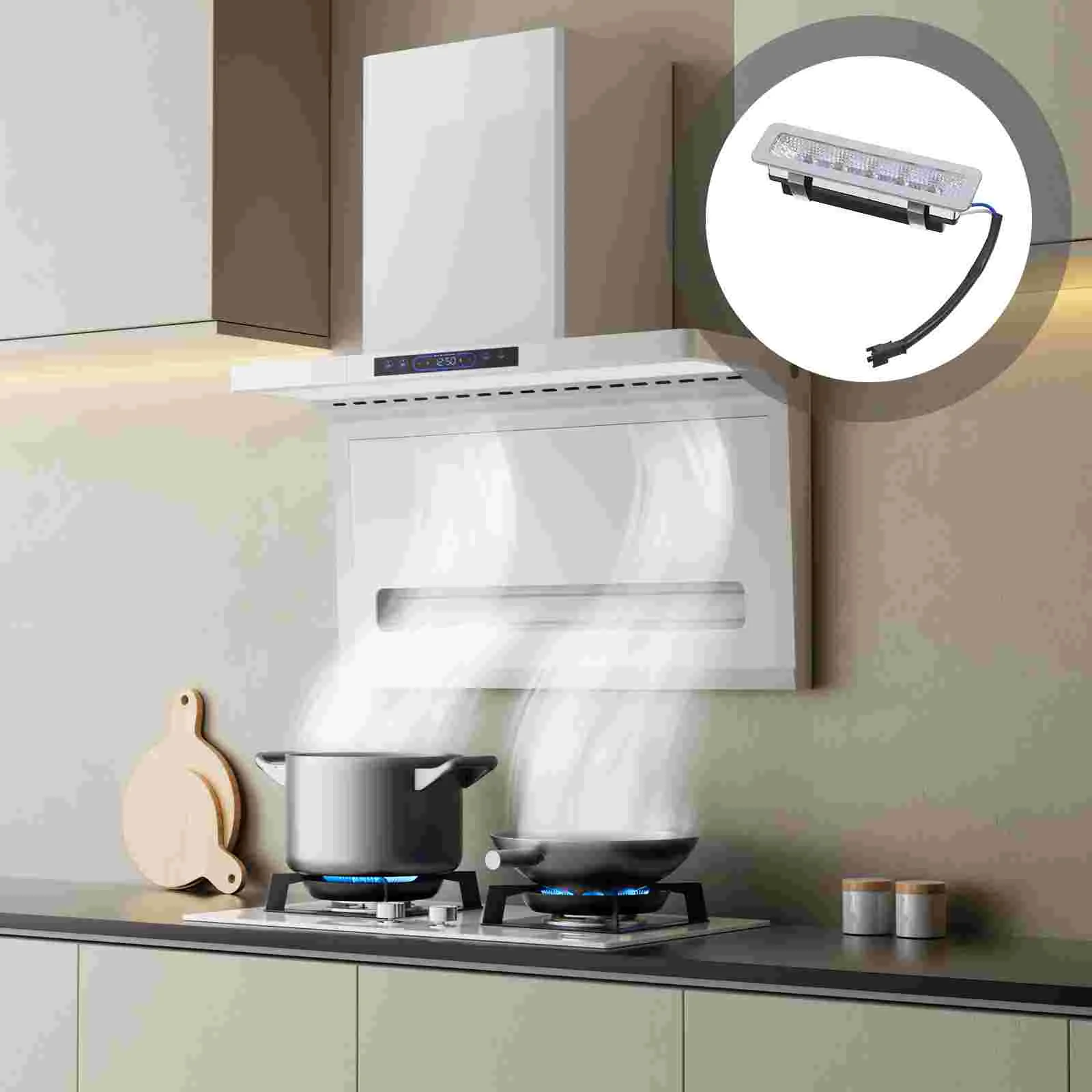 Range Hood Light Bulbs LED Kitchen Light Rectangle Range Hood Smoke Lamp Bulbs Kitchen Light Replacement for Vent Hood Lighting